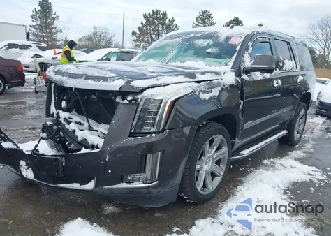 2016 Cadillac Escalade Luxury Collection from USA, damaged, VIN 1GYS4BKJ7GR287528